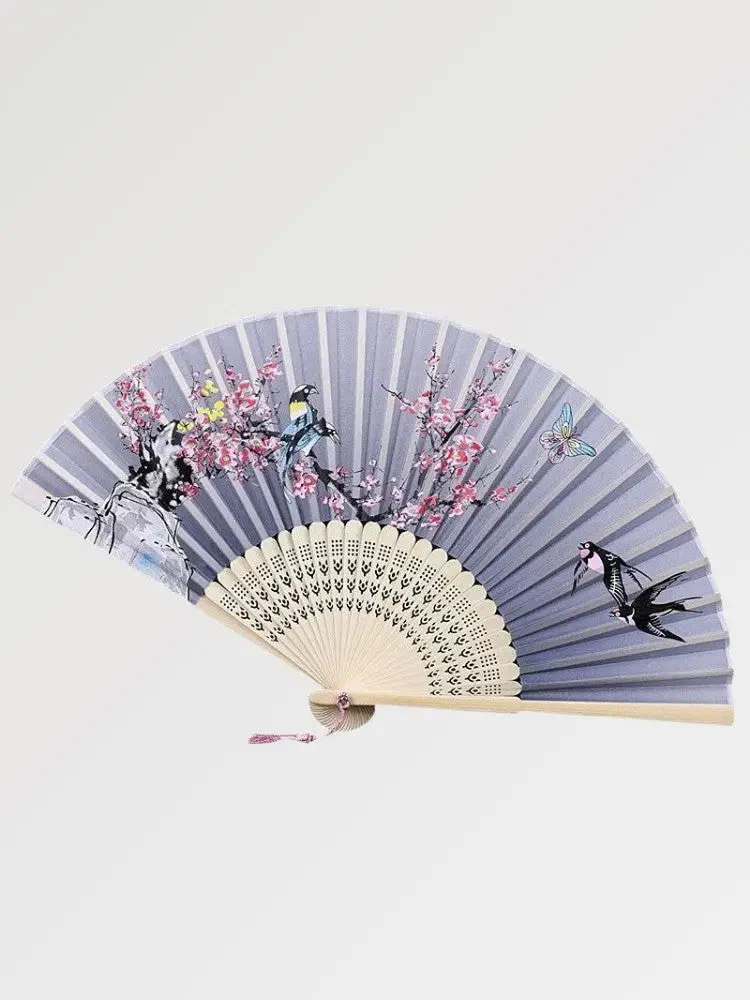 Bamboo fan 'Ikoma - Image 3