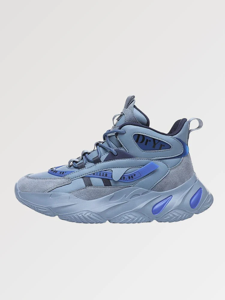 Blue High Top Sneakers 'Fukutsu'