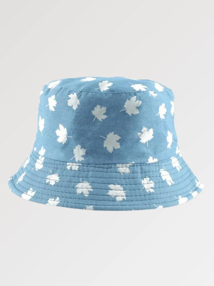 Blue Bucket Hat 'Maple' - Image 2