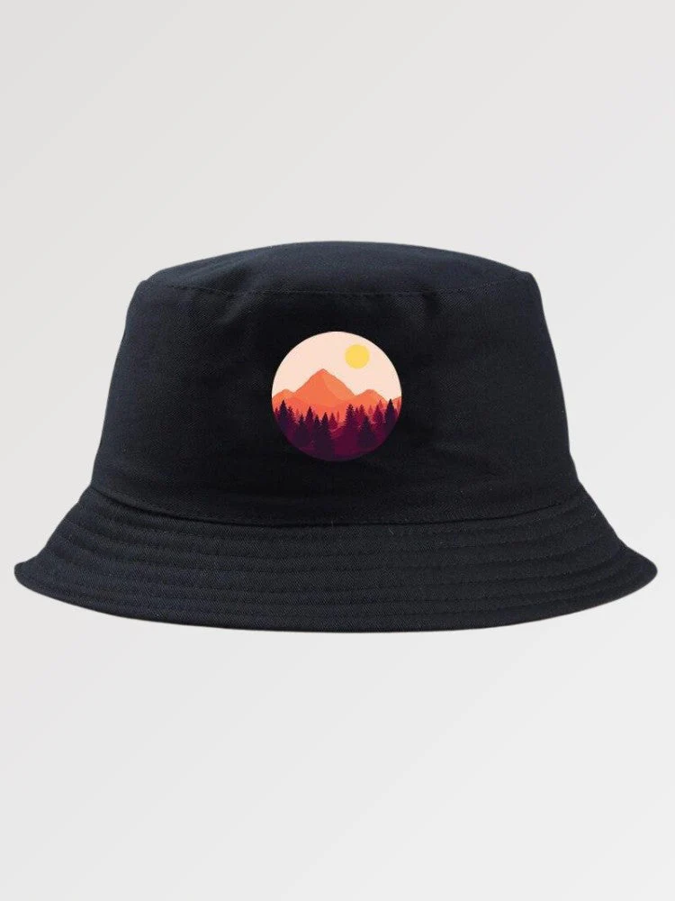 Mens Bucket Hat 'Mount Fuji'