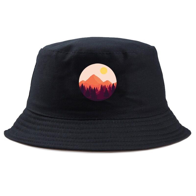 Mens Bucket Hat 'Mount Fuji' - Image 3