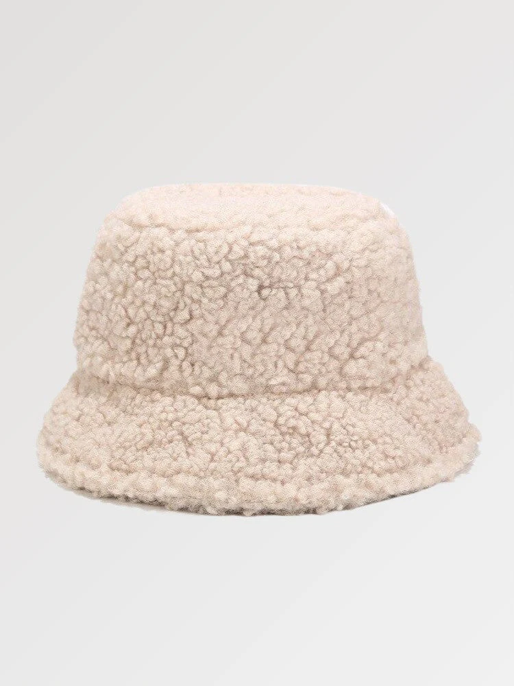 Fuzzy Bucket Hat 'Yuki Sherpa'