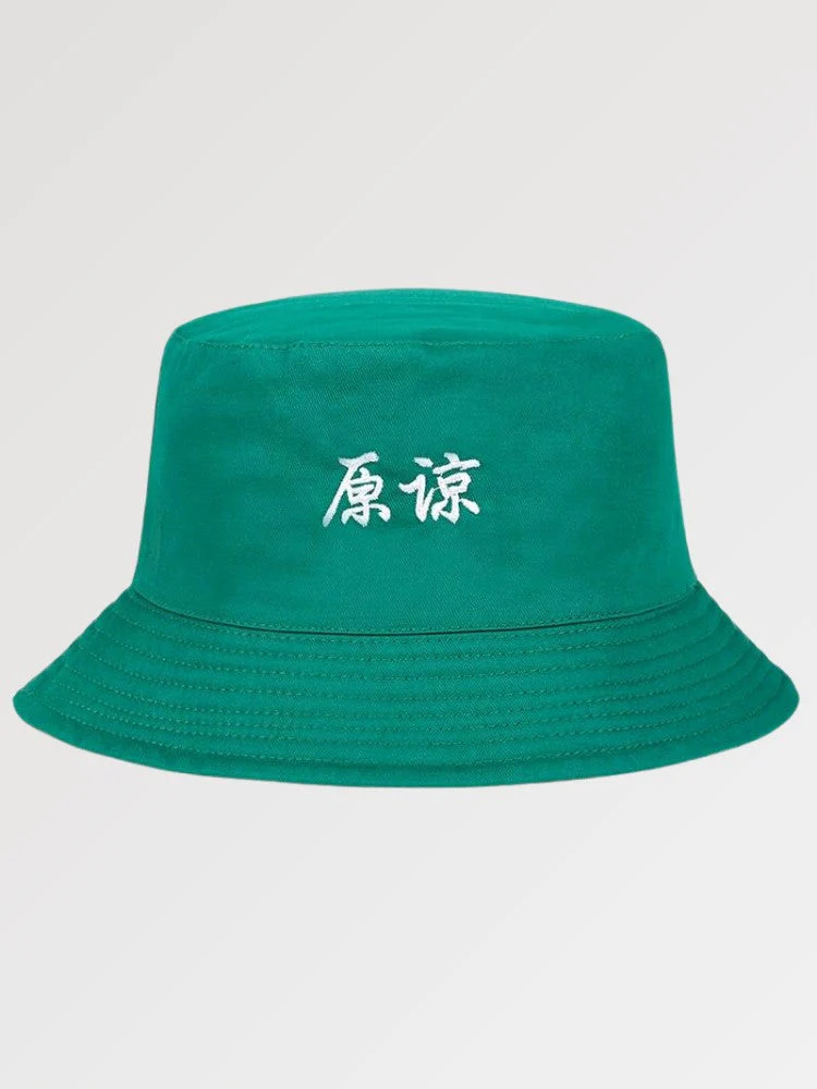 Green Bucket Hat 'Midori'