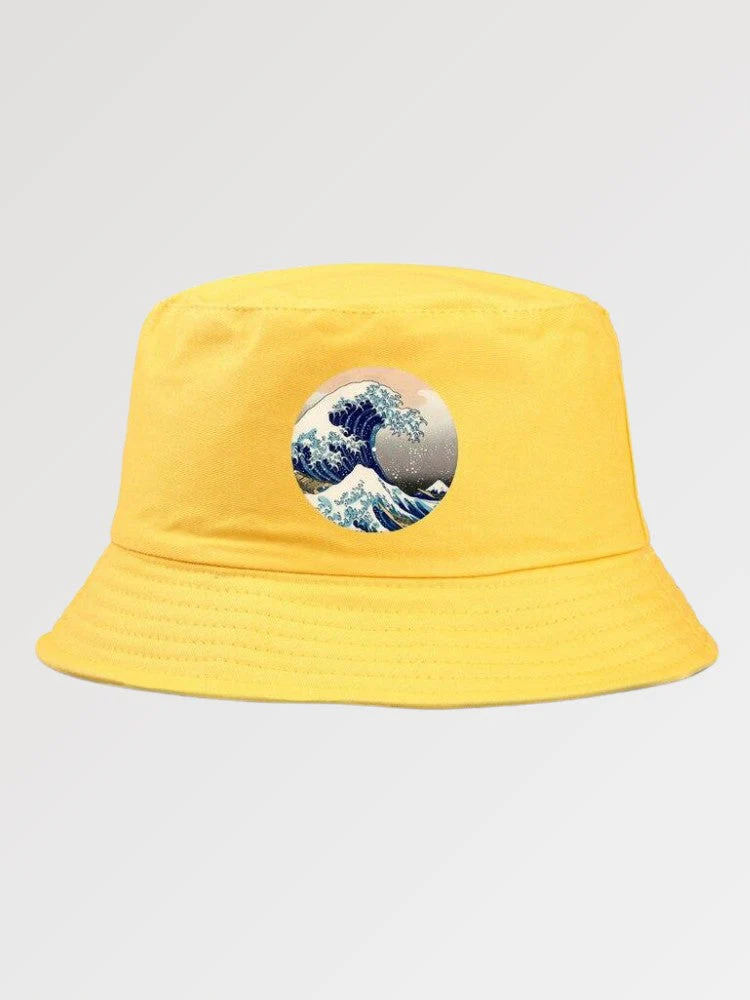Designer Bucket Hat 'Kanagawa' - Image 2