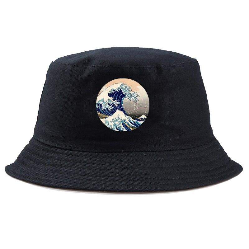 Designer Bucket Hat 'Kanagawa' - Image 3
