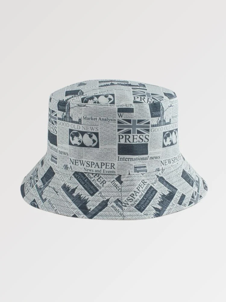 90s Bucket Hat 'Press' - Image 2