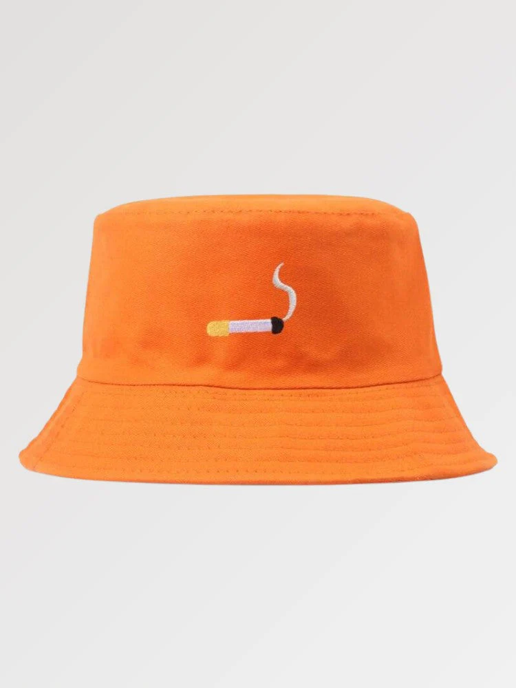 Embroidered Bucket Hat 'Yokocho' - Image 2
