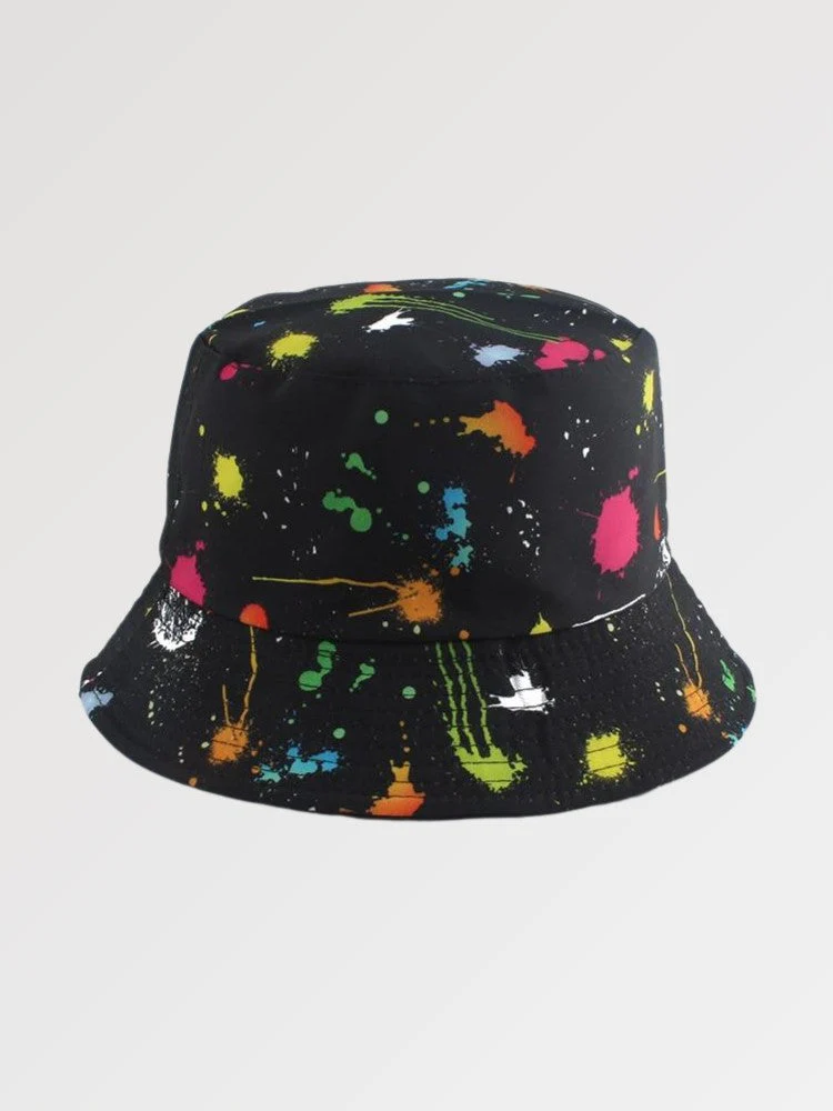 Bucket Hat with String 'Splash' - Image 2