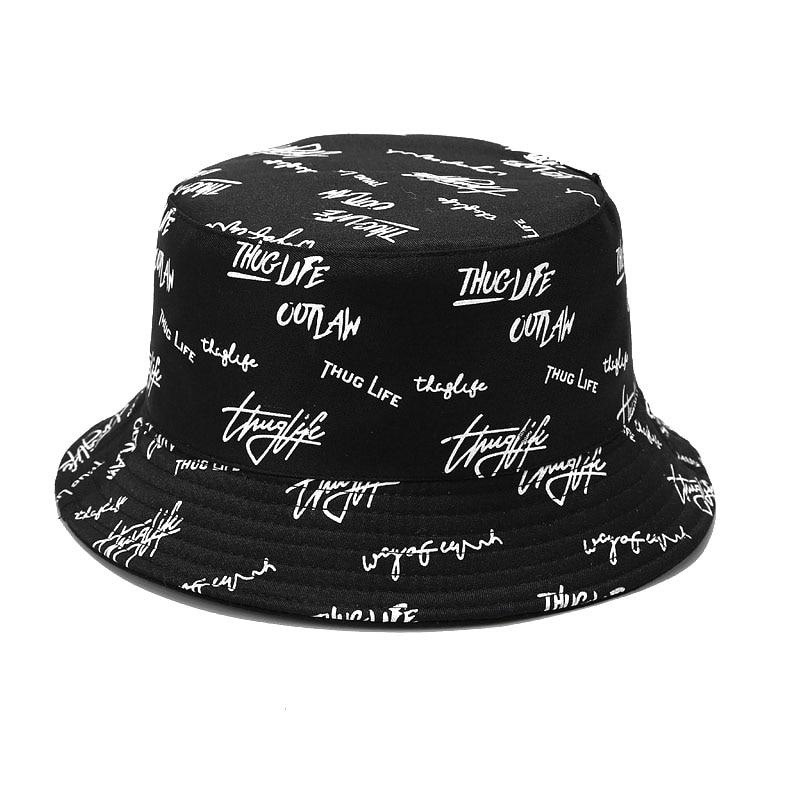 Reversible Bucket Hat 'Outlaw Script' - Image 3