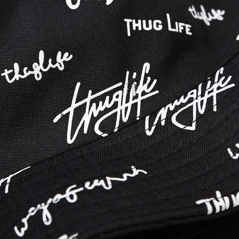 Reversible Bucket Hat 'Outlaw Script' - Image 4