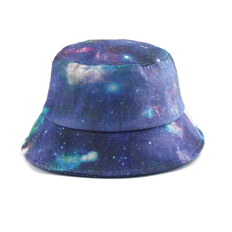 Purple Bucket Hat 'Cosmic Drift' - Image 3