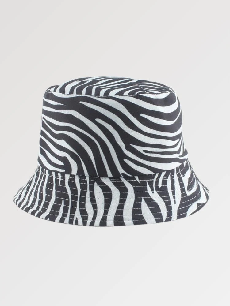 Womens Bucket Hat 'Zebra' - Image 2