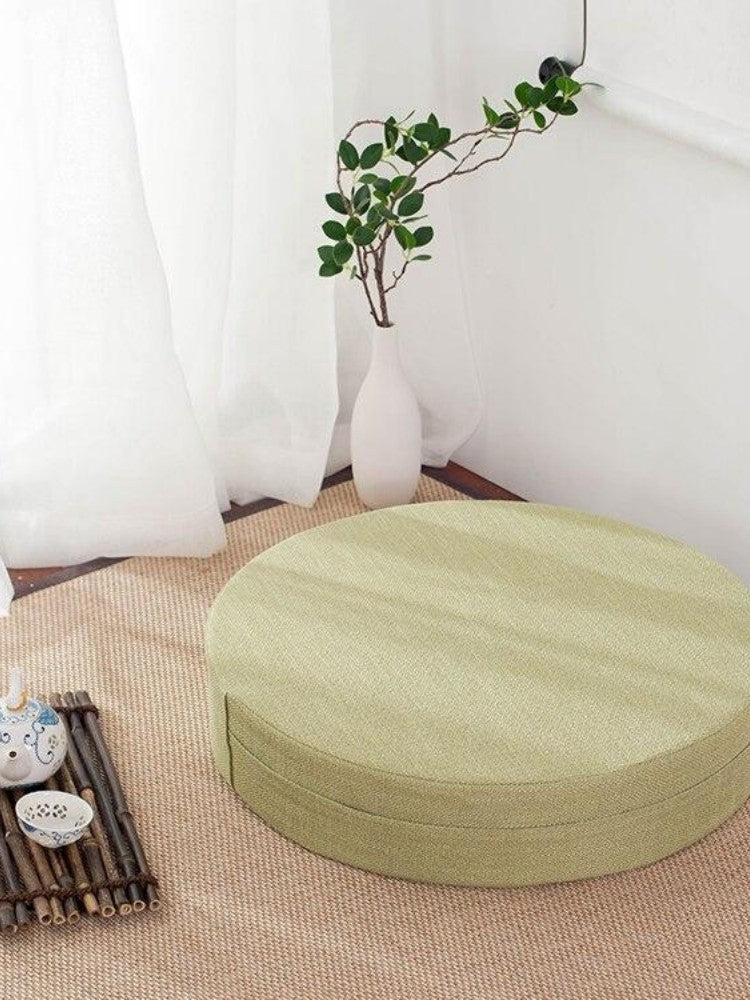 Round Japanese Cushion 'Yehuga' - Image 3