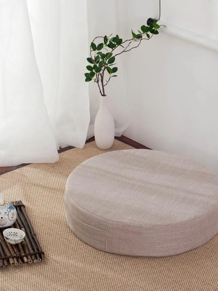 Round Japanese Cushion 'Yehuga' - Image 6