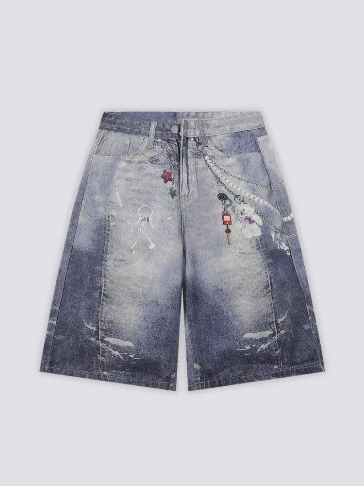 Custom Denim Shorts - カスタム - Image 3