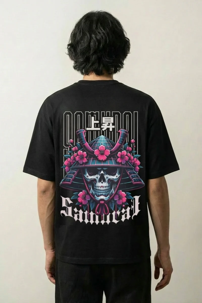Cyberpunk Samurai T-Shirt - さむらい
