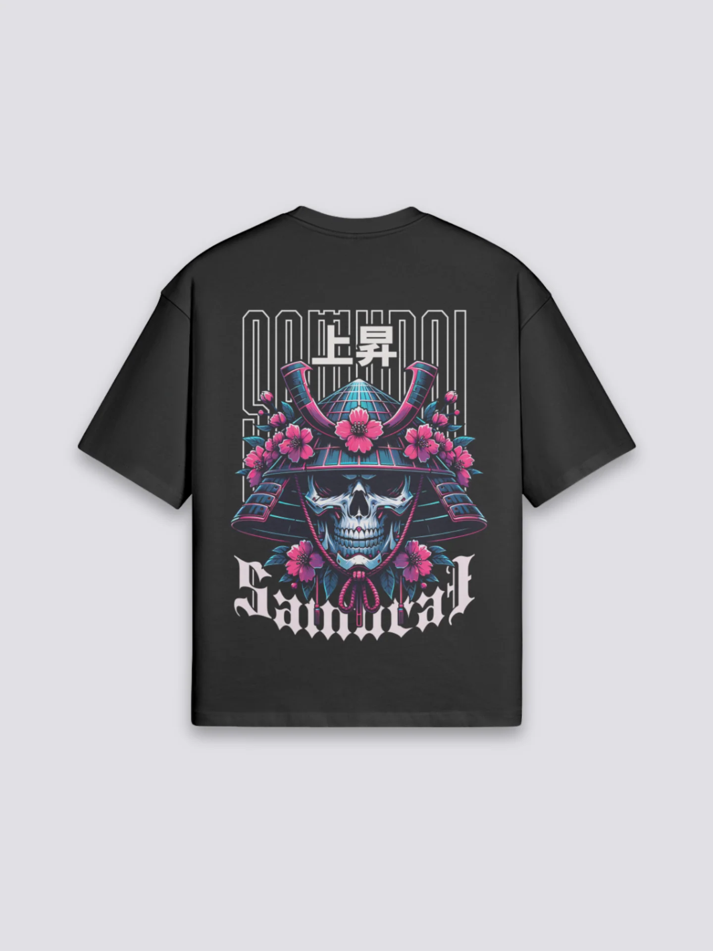 Cyberpunk Samurai T-Shirt - さむらい - Image 2