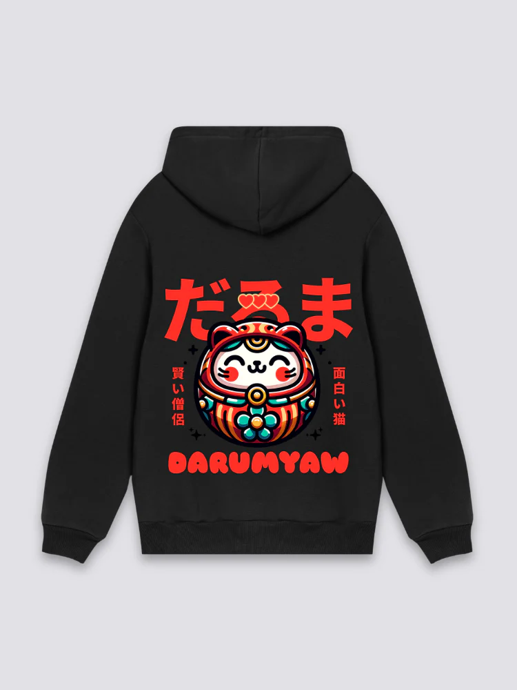Daruma Hoodie - だるま - Image 3