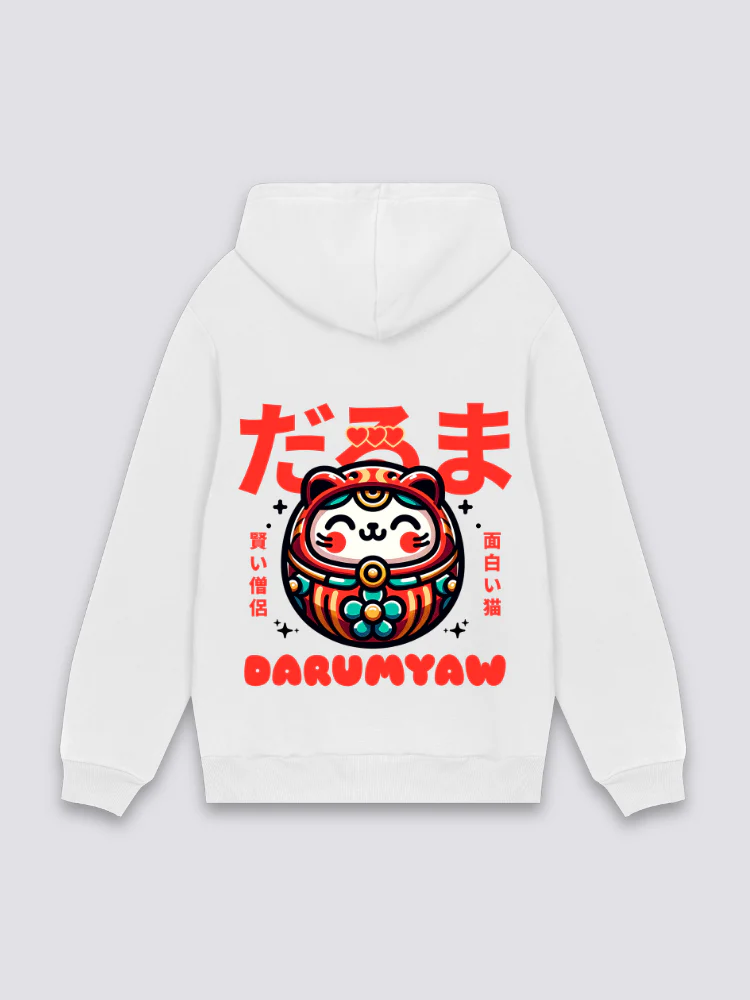 Daruma Hoodie - だるま - Image 4