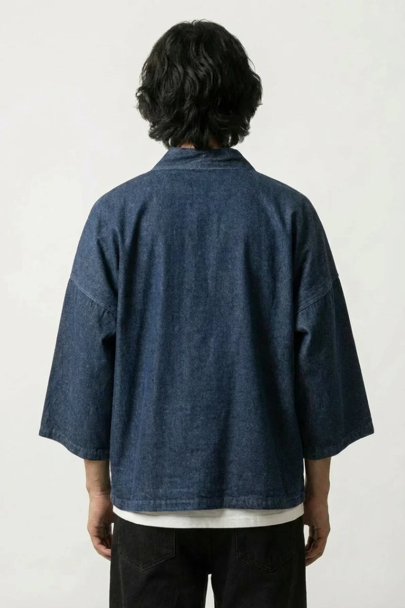 Denim Kimono Jacket 'Kazuko' - Image 2