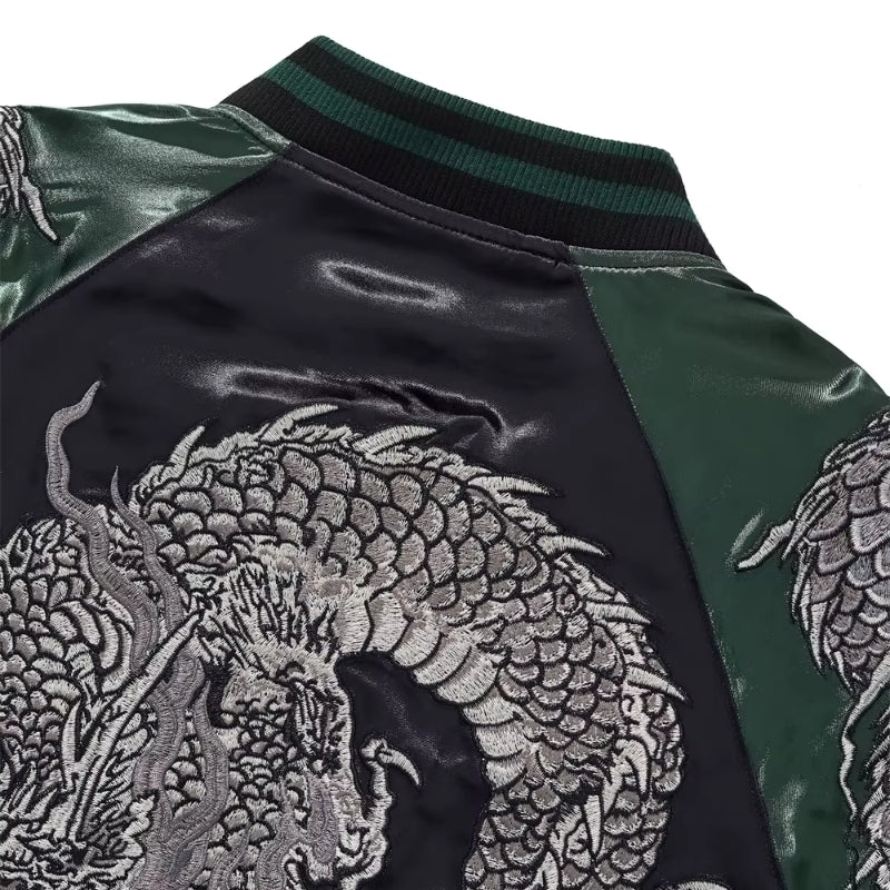 Dragon Sukajan Jacket 'Kurotatsu' - Image 10