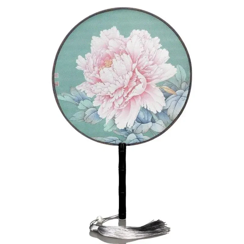 Vintage Round Japanese Fan 'Yatomi - Image 2