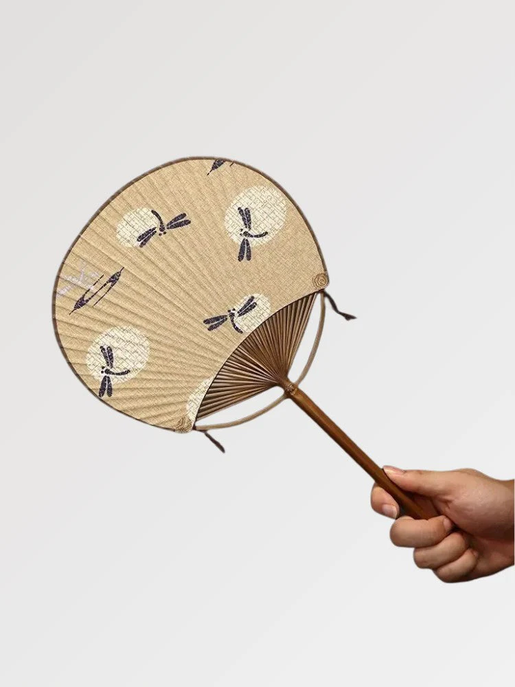 Japanese Uchiwa 'Shoji' fan - Image 9