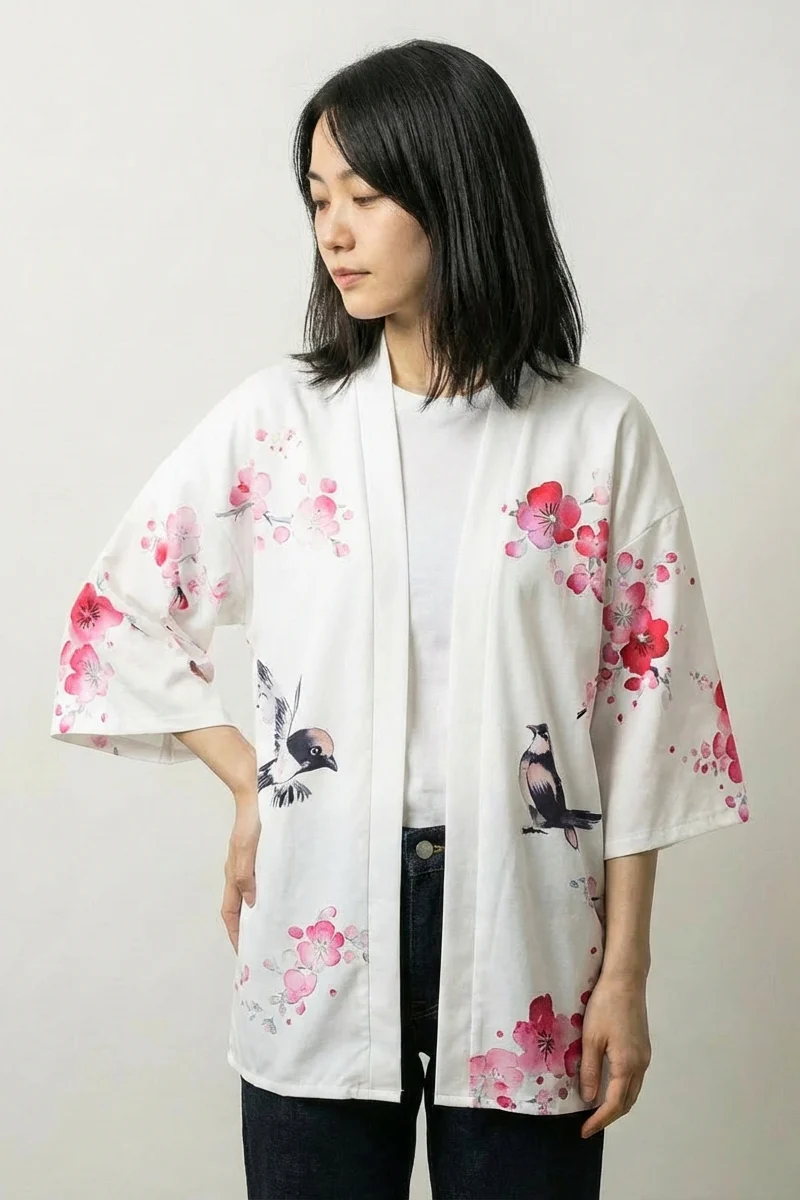 Geisha Kimono Jacket 'Sakura x Geiko' - Image 2
