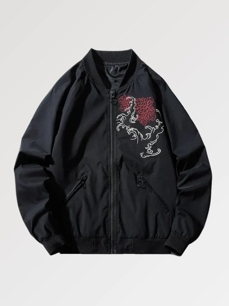 Japan Bomber Jacket 'Classical Ryu' - Image 4