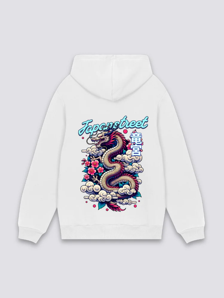 Japanese Brand Hoodie - りゅうじん - Image 4