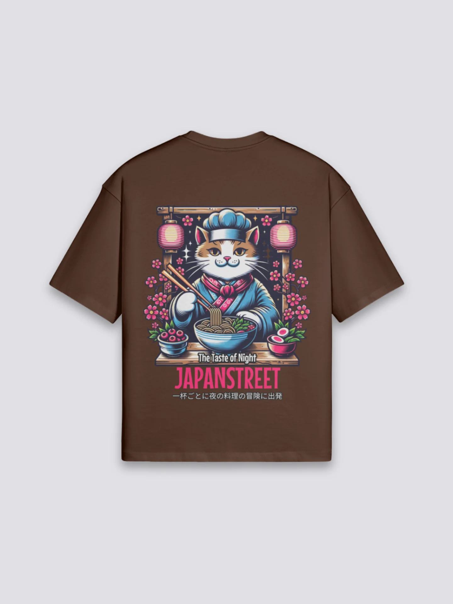 Japanese Cat T-Shirt - ねこ - Image 3