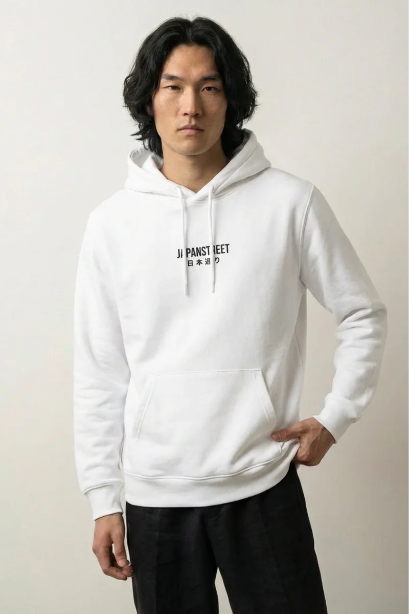 Japanese Cotton Hoodie - コットン - Image 2