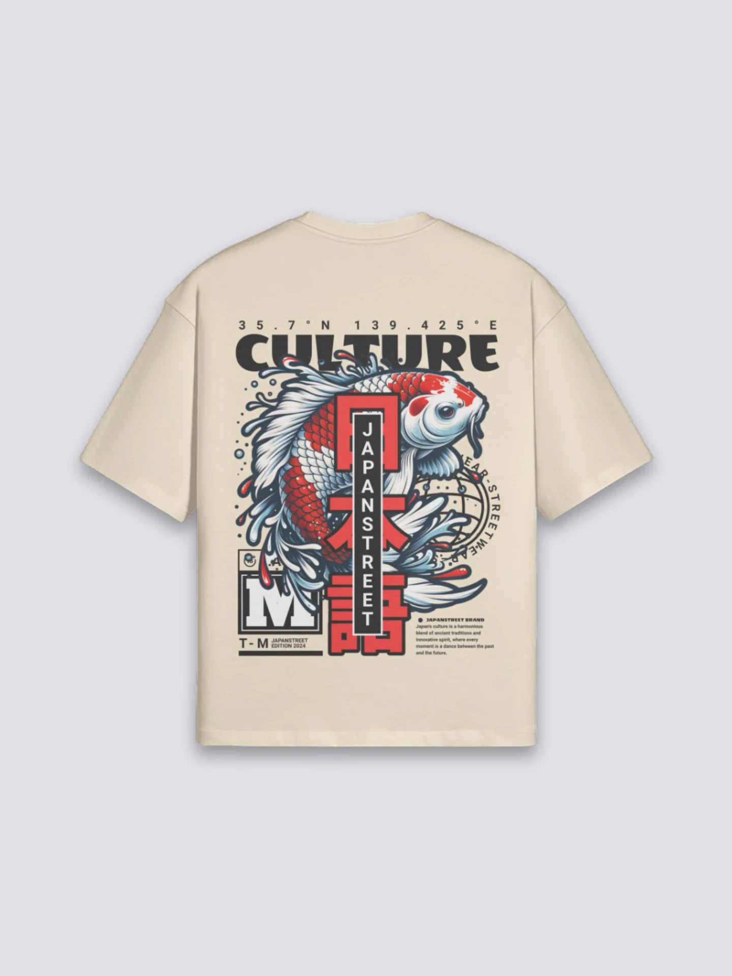 Japanese Cotton T-Shirt - コットン - Image 3