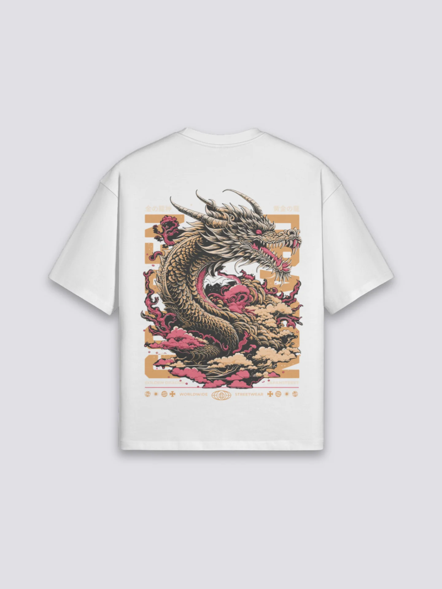 Japanese Dragon T-Shirt - ドラゴン - Image 3