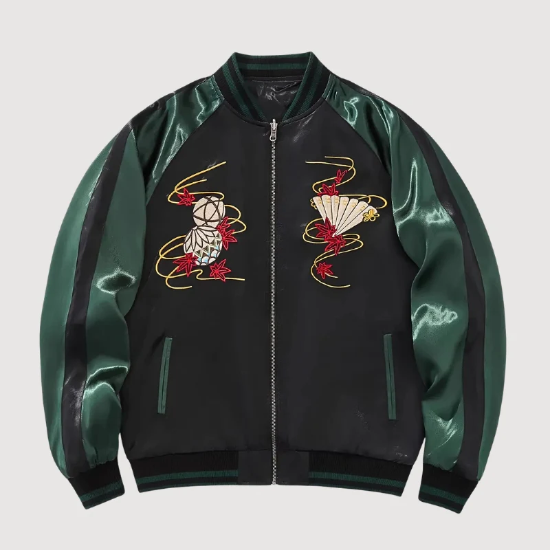Japanese Embroidered Sukajan 'Hanamachi' - Image 7