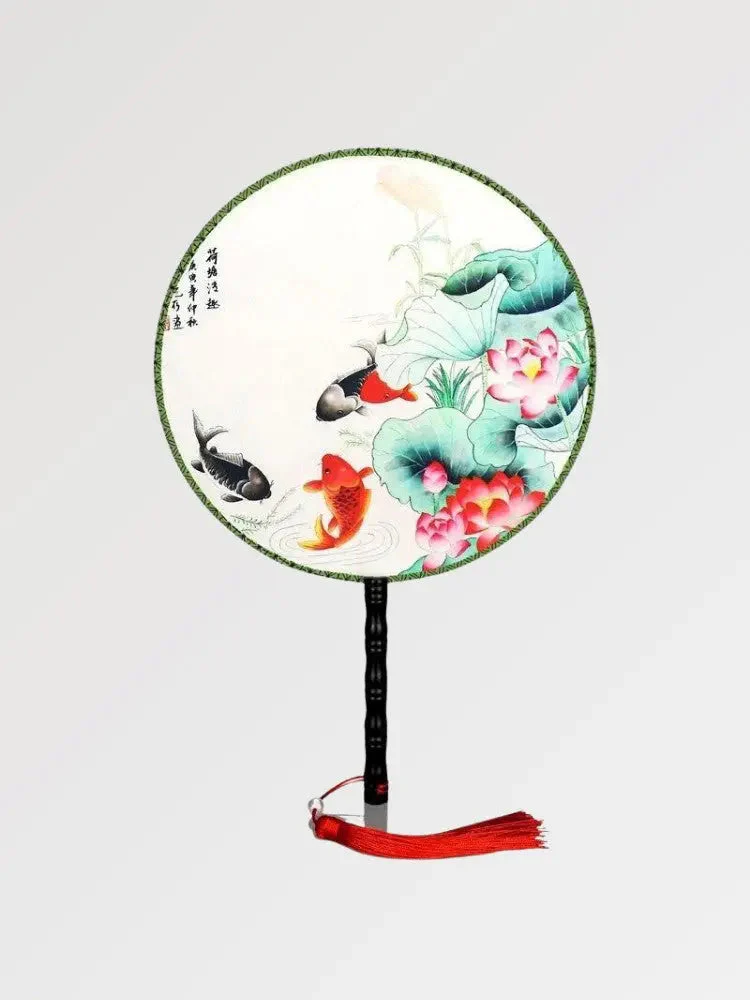 Japanese fish fan 'Chita' motif - Image 3