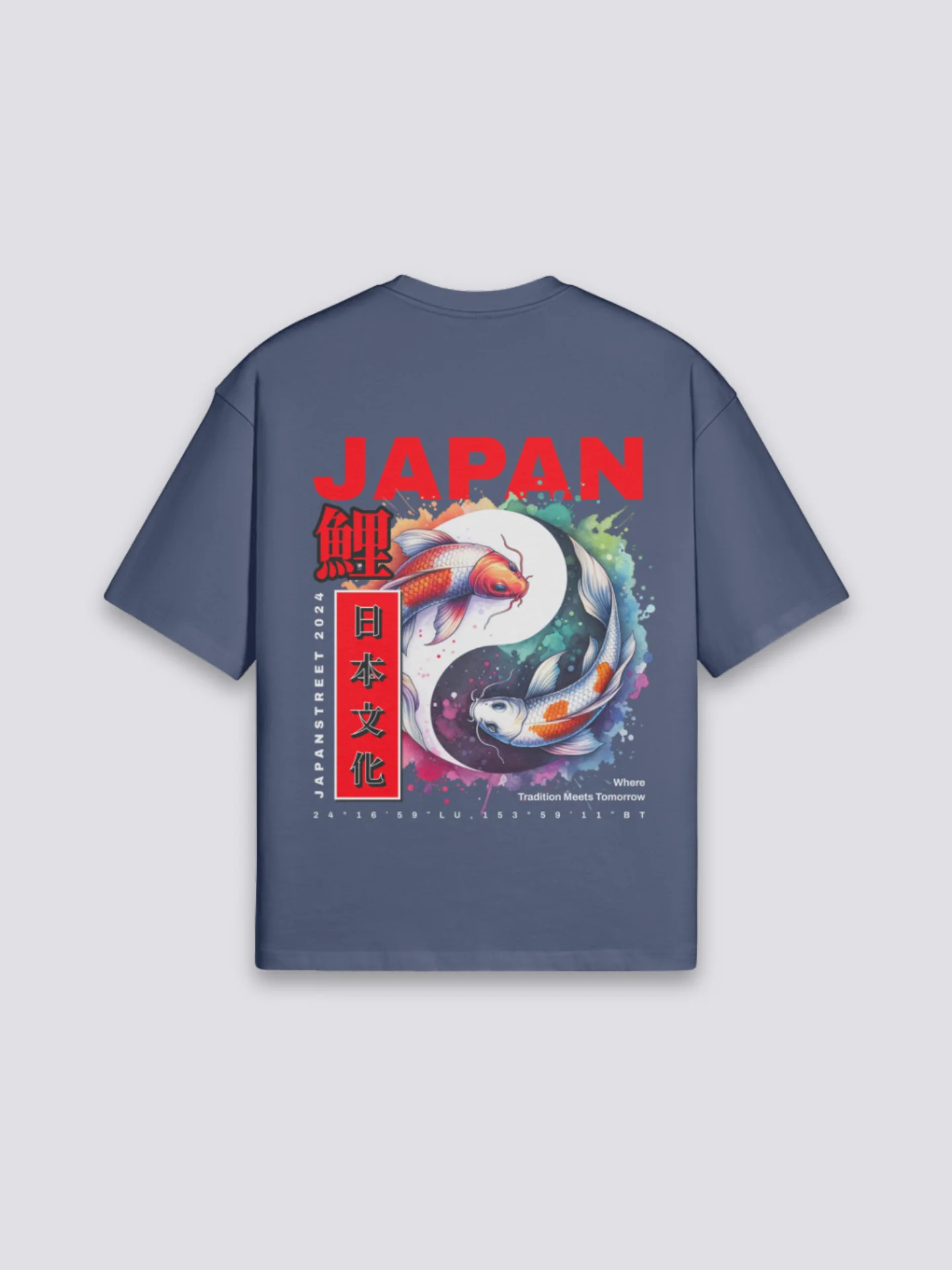 Japanese Fish T-Shirt - カーペ - Image 4