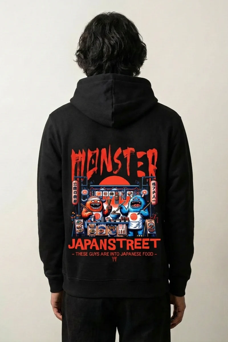 Japanese Food Truck Hoodie - たべもの