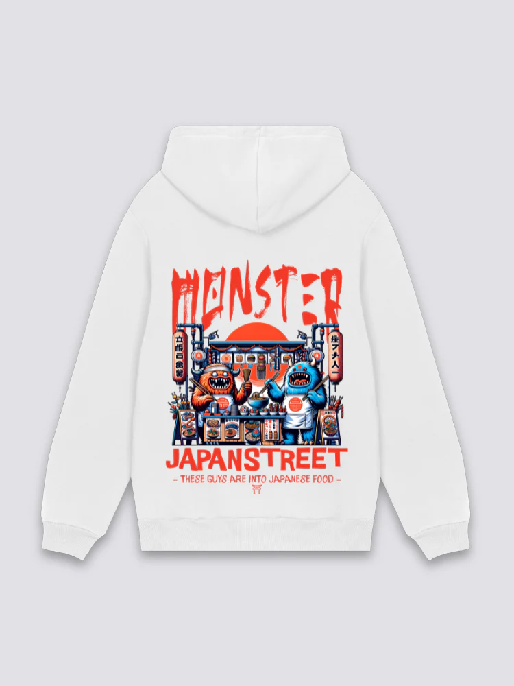 Japanese Food Truck Hoodie - たべもの - Image 4