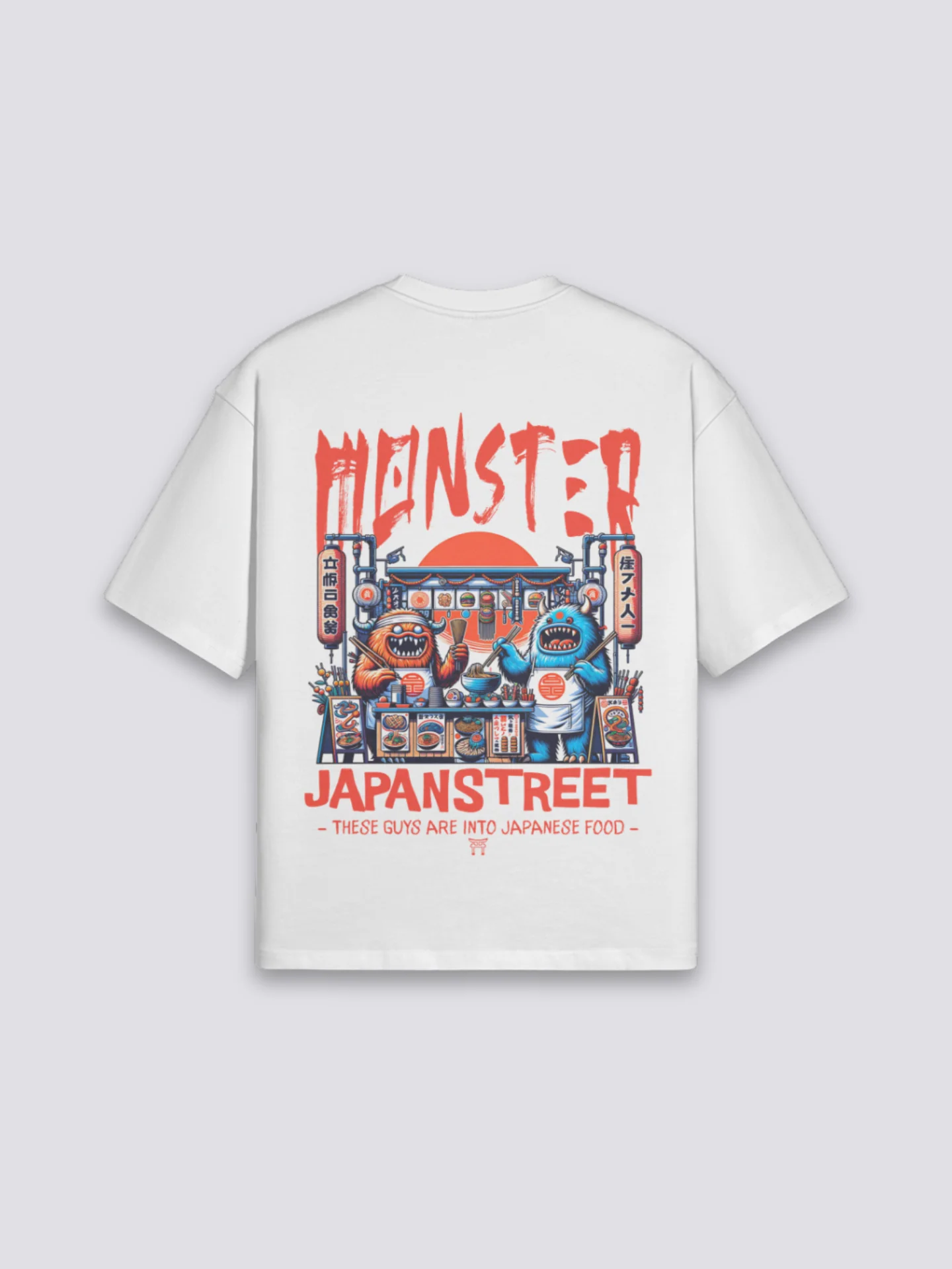 Japanese Food Truck T-Shirt - たべもの - Image 2