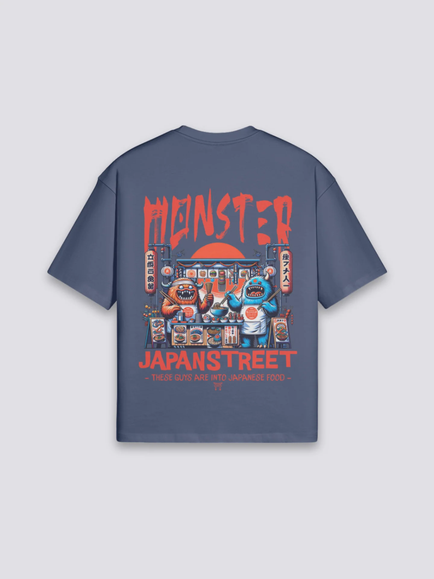 Japanese Food Truck T-Shirt - たべもの - Image 4