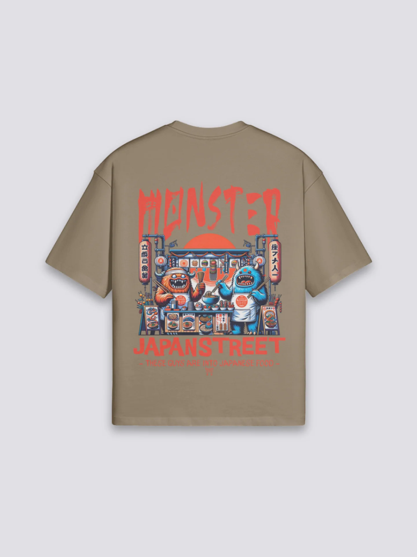 Japanese Food Truck T-Shirt - たべもの - Image 5