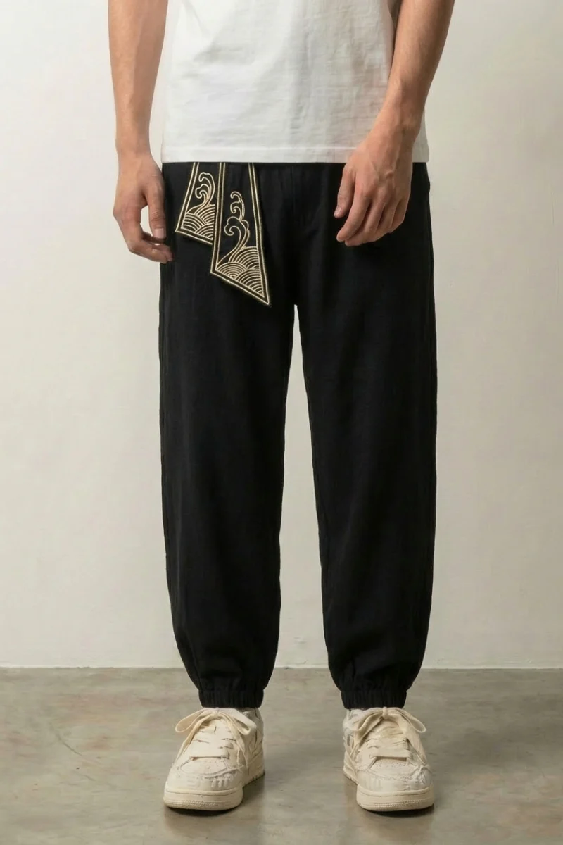 Japanese Harem Pants 'Raijin' - Image 4