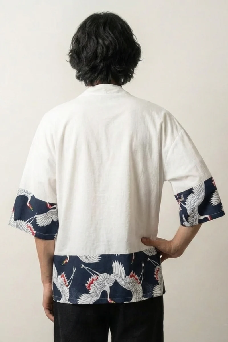Japanese Jacket Mens 'Hisashi' - Image 2