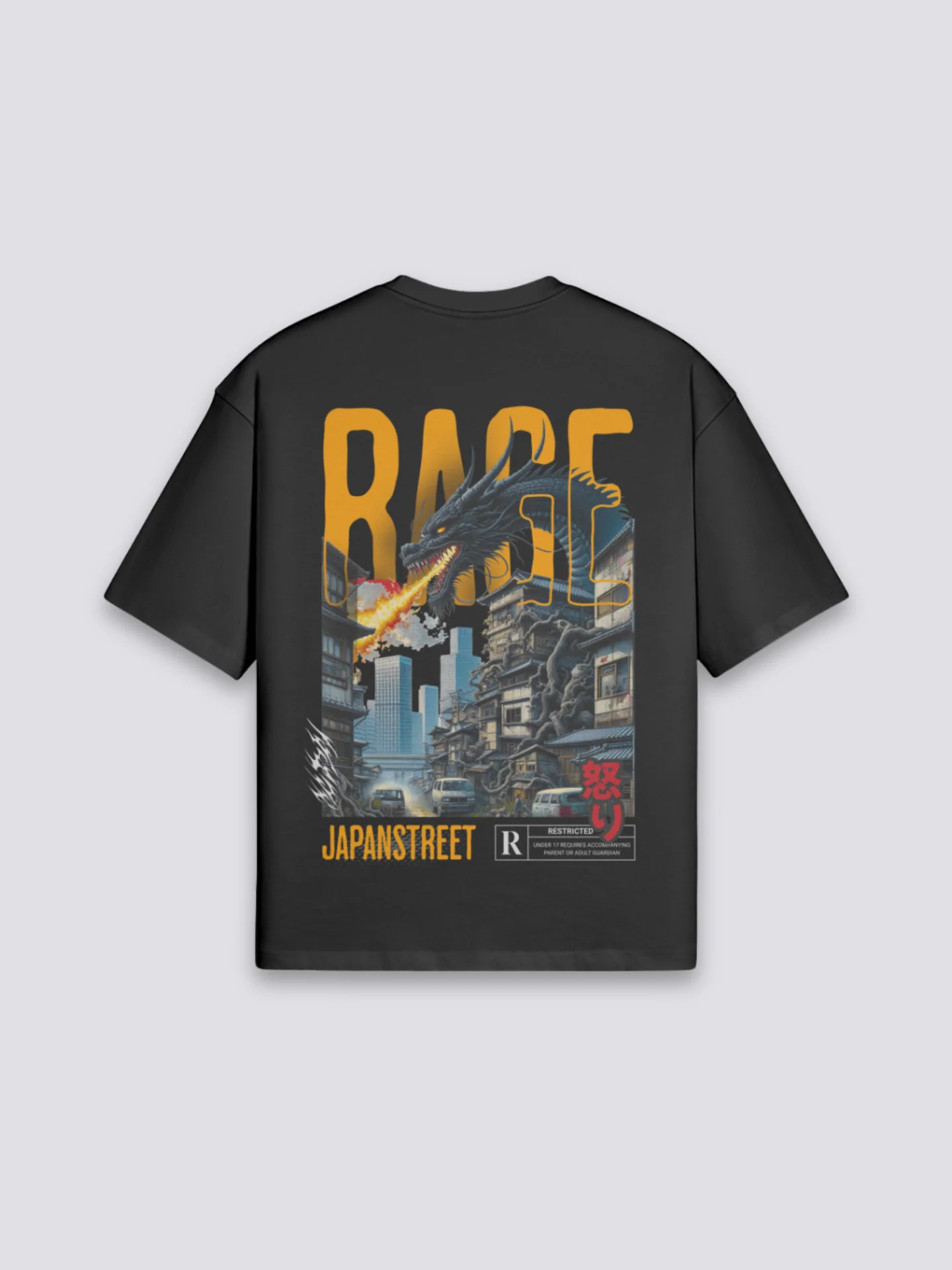 Japanese Men T-Shirt - アタック - Image 2