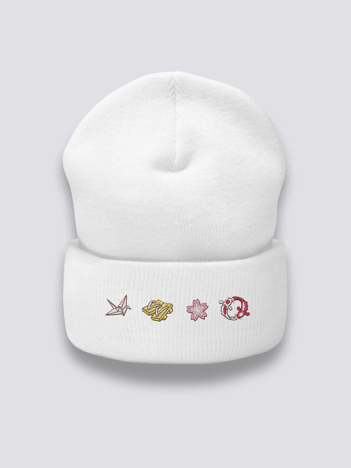 Japanese Patterns Beanie - 和柄 - Image 2