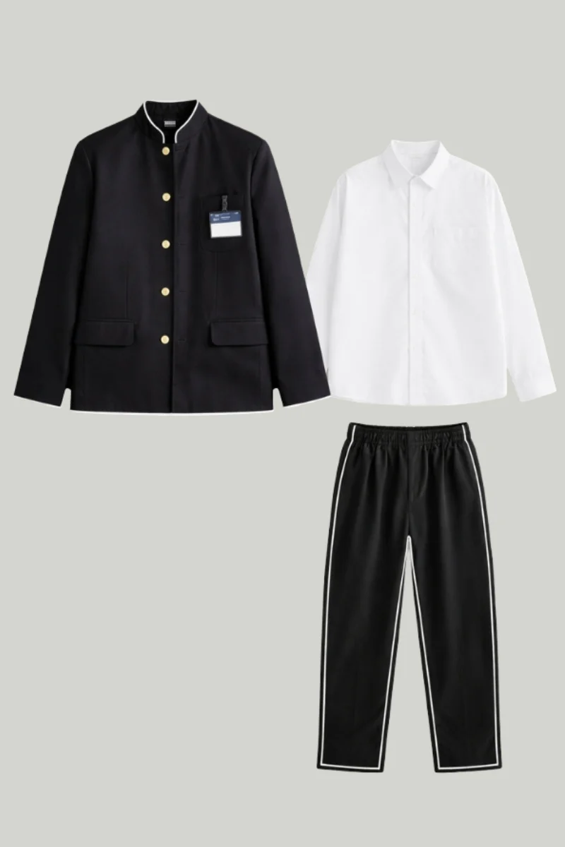 Japanese School Uniform Male 'Classic Gakuran' - Image 3