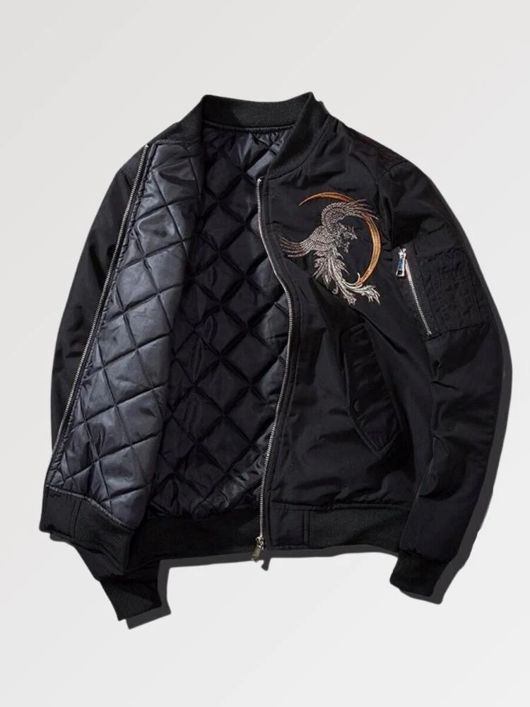 Japanese Style Bomber Jacket 'Yosukajan' - Image 5