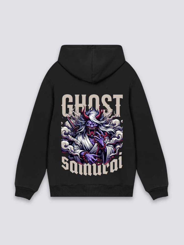 Japanese Style Hoodie - ゴースト - Image 3