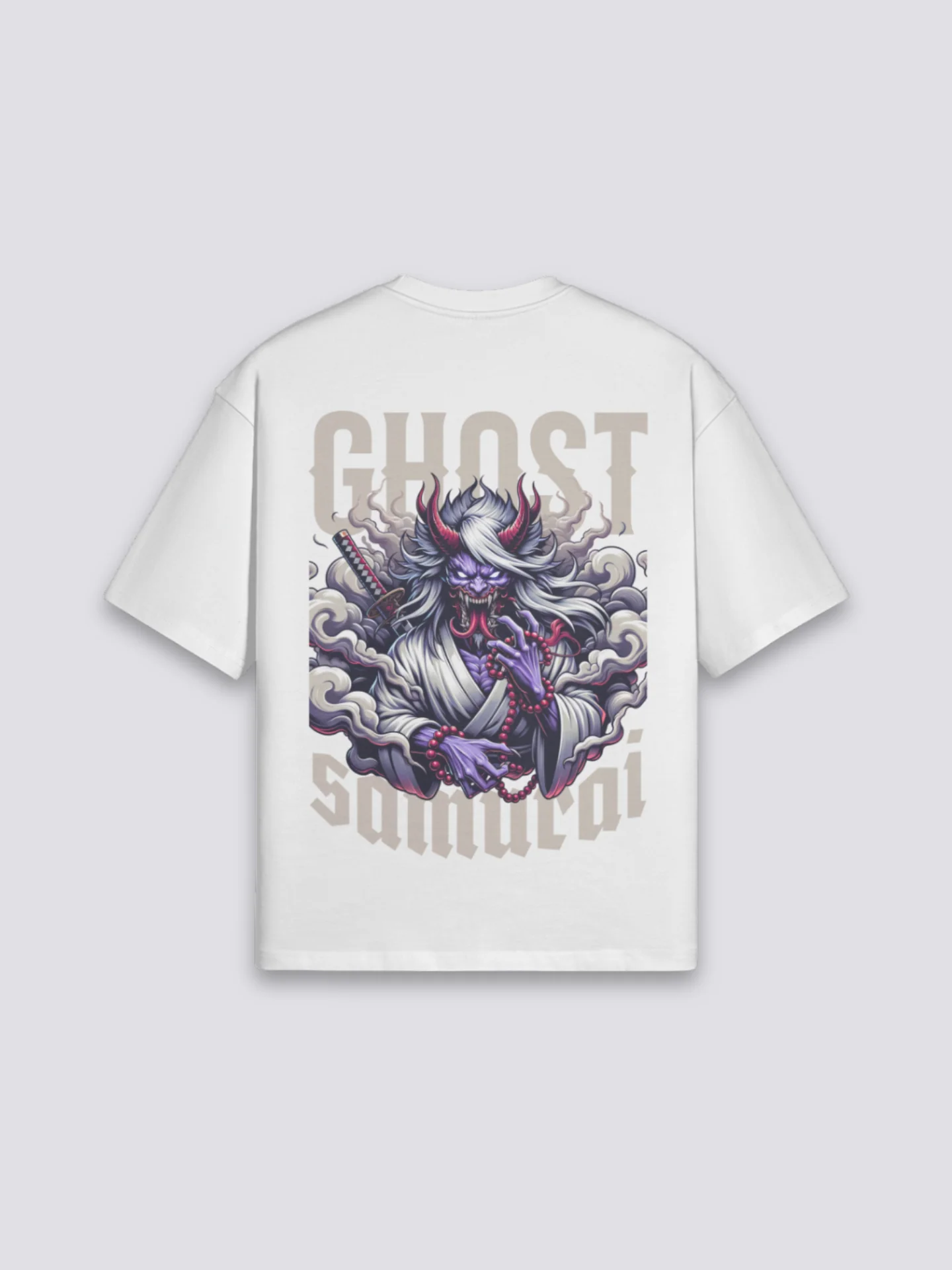 Japanese Style T-Shirt - ゴースト - Image 4